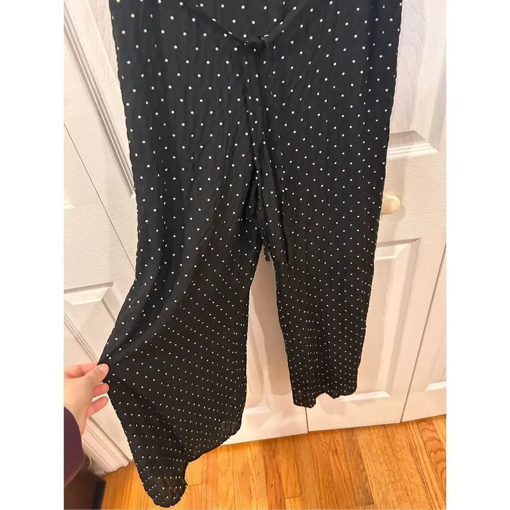 Lulus Charming Ways Black and White Polka Dot Culotte Jumpsuit - Picture 5 of 11